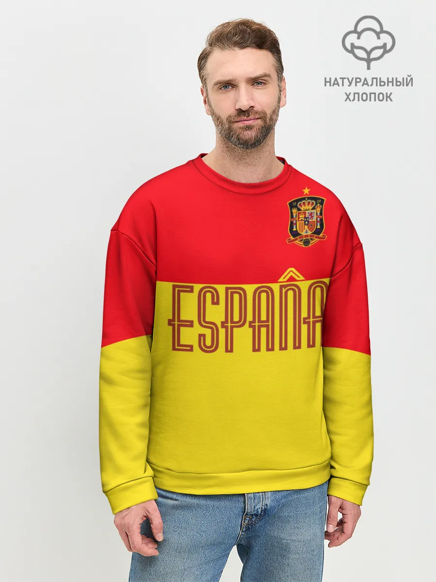 Мужской свитшот базовый / Сборная Испании по футболу