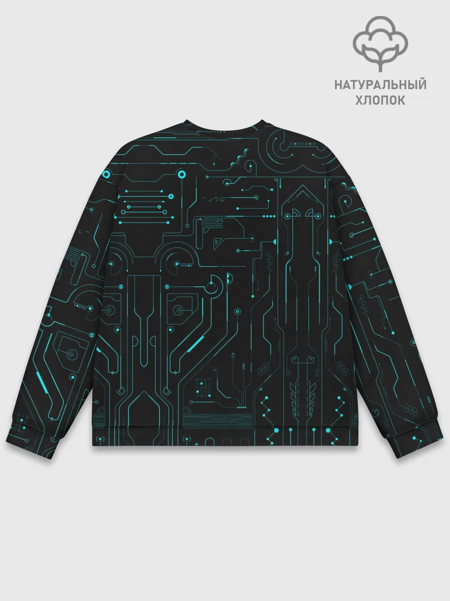 Мужской свитшот базовый / Hi-Tech