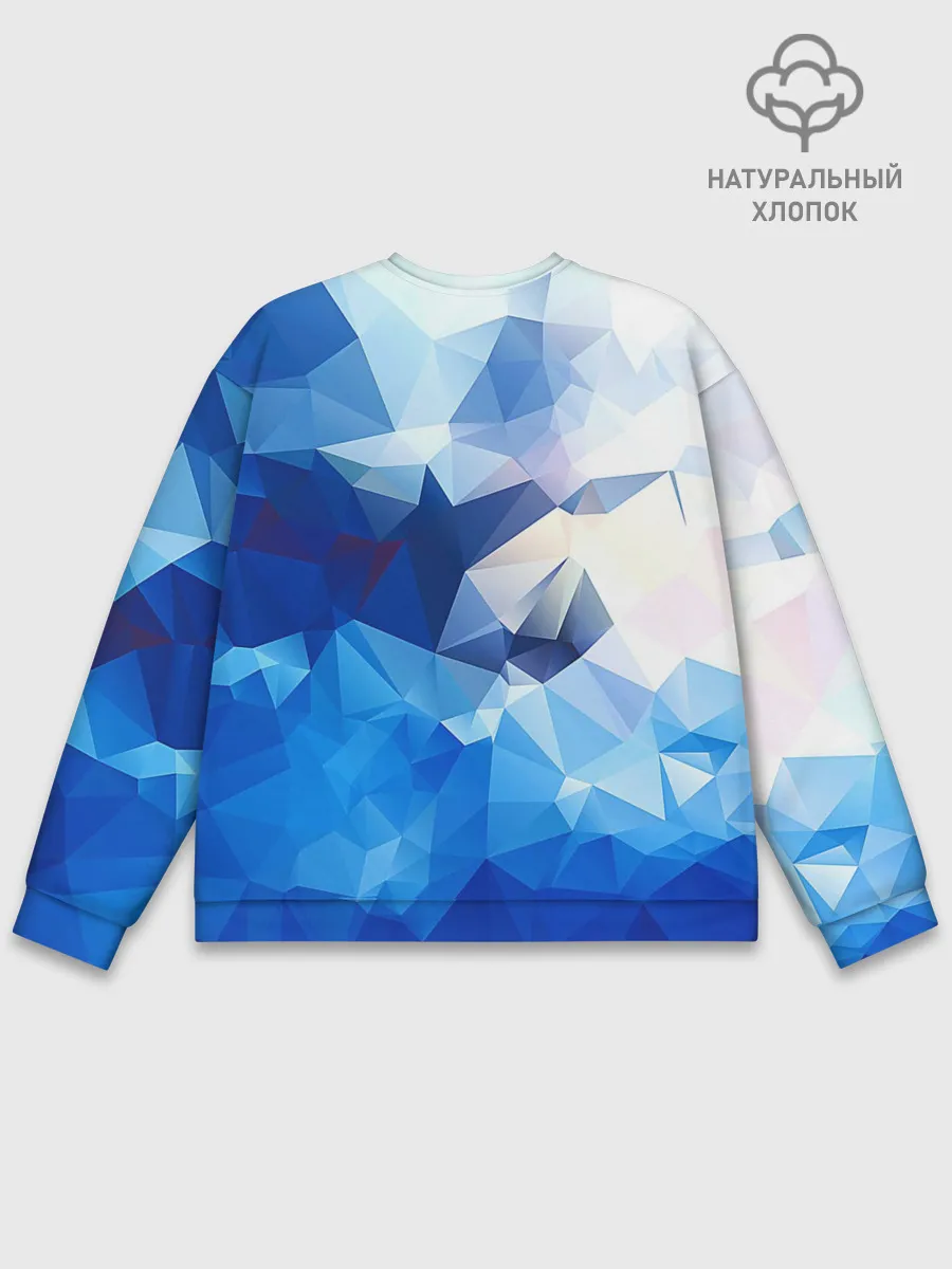 Мужской свитшот базовый / Абстракция