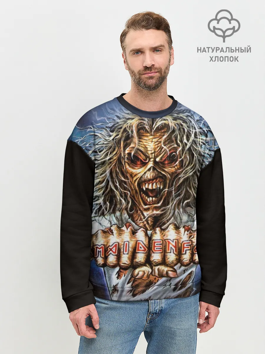 Мужской свитшот базовый / Iron maiden 6