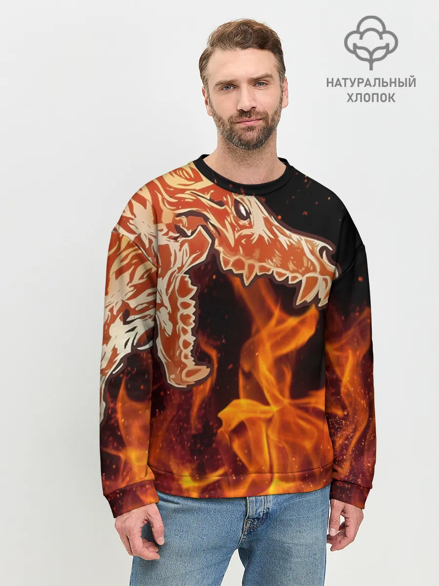 Мужской свитшот базовый / Вой