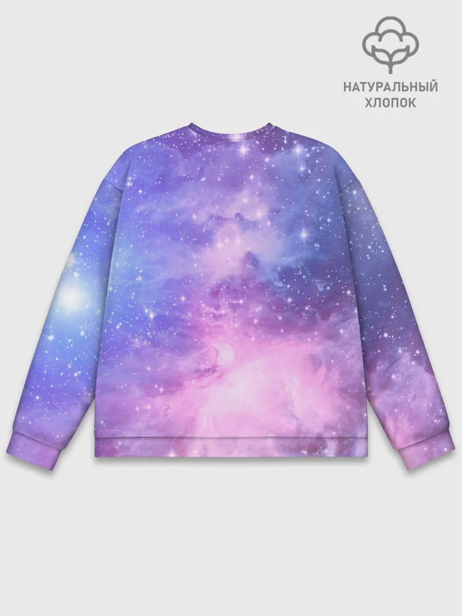 Мужской свитшот базовый / Галактика