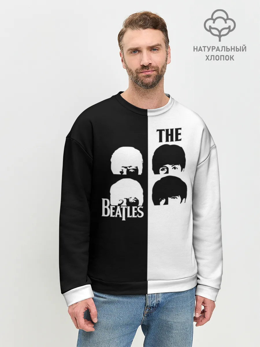 Мужской свитшот базовый / The Beatles