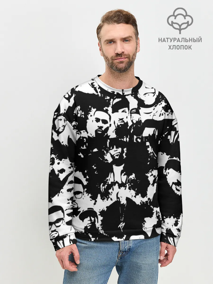 Мужской свитшот базовый / ЛЕГЕНДЫ РЕПА