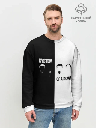 Мужской свитшот базовый / System of a Down