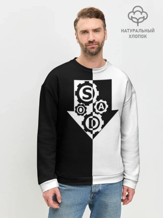 Мужской свитшот базовый / System of a Down