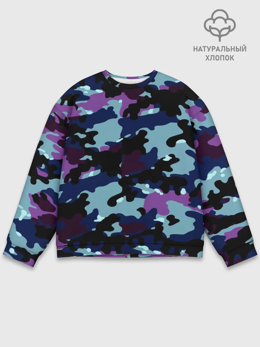 Мужской свитшот базовый / Камуфляж