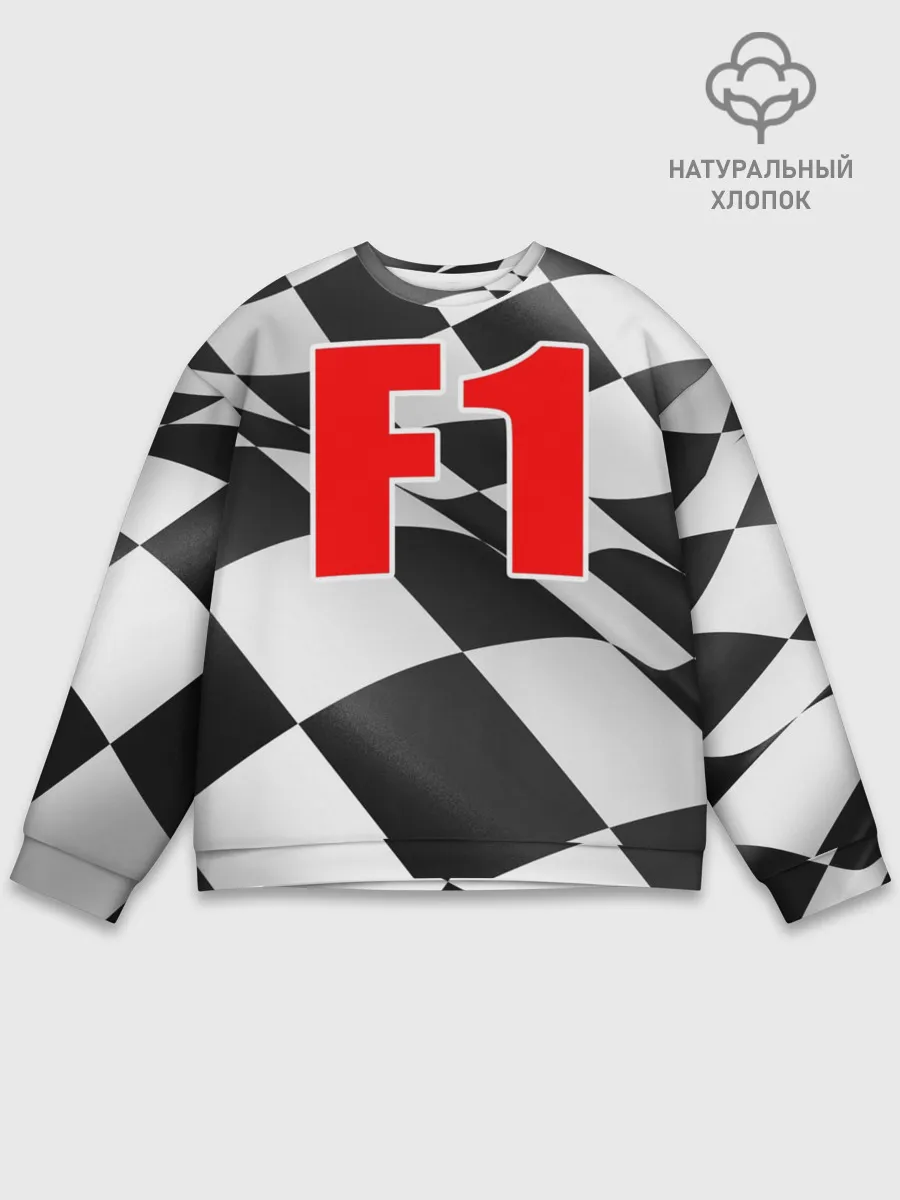 Мужской свитшот базовый / Формула 1