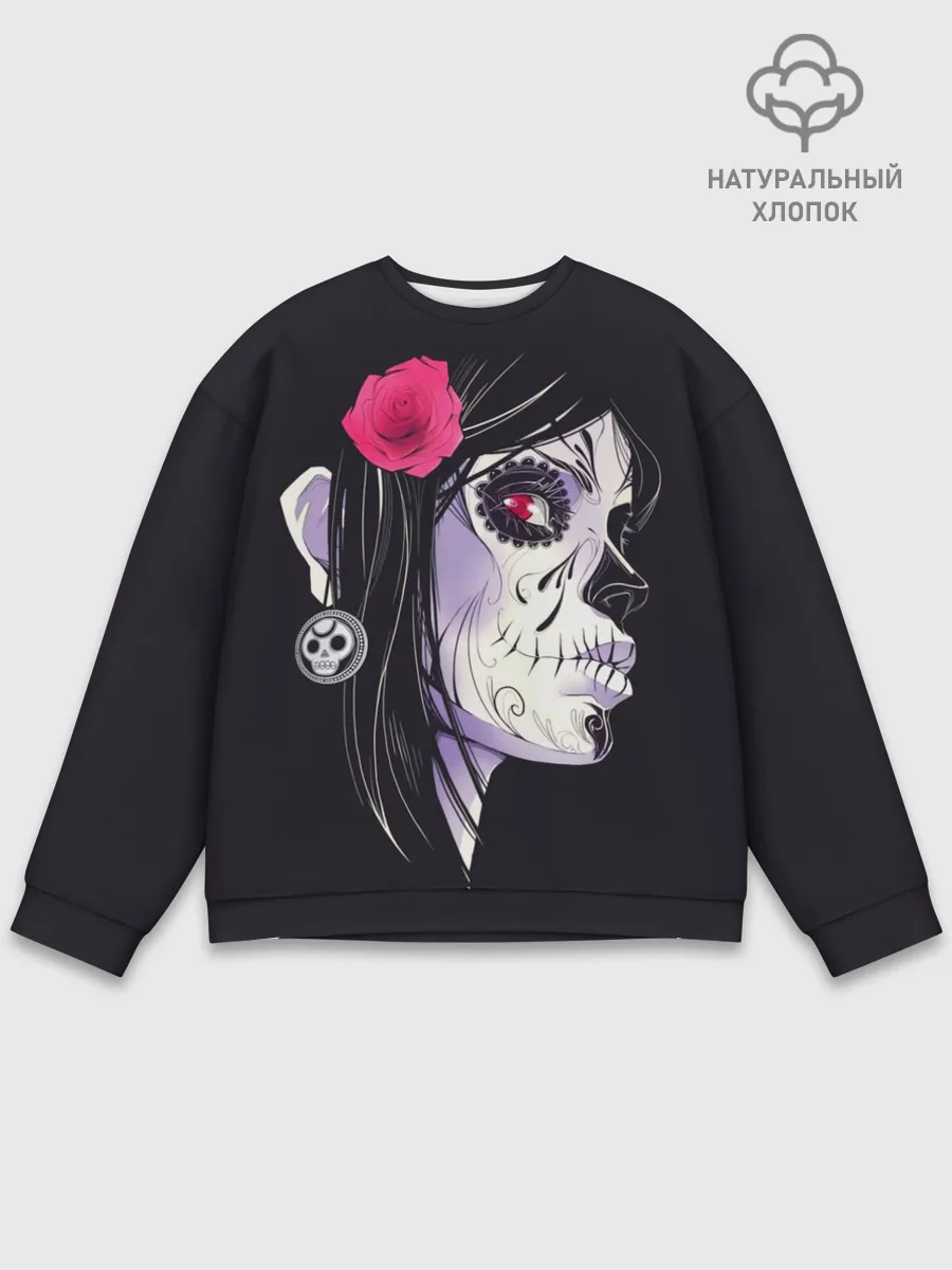 Мужской свитшот базовый / День мертвецов