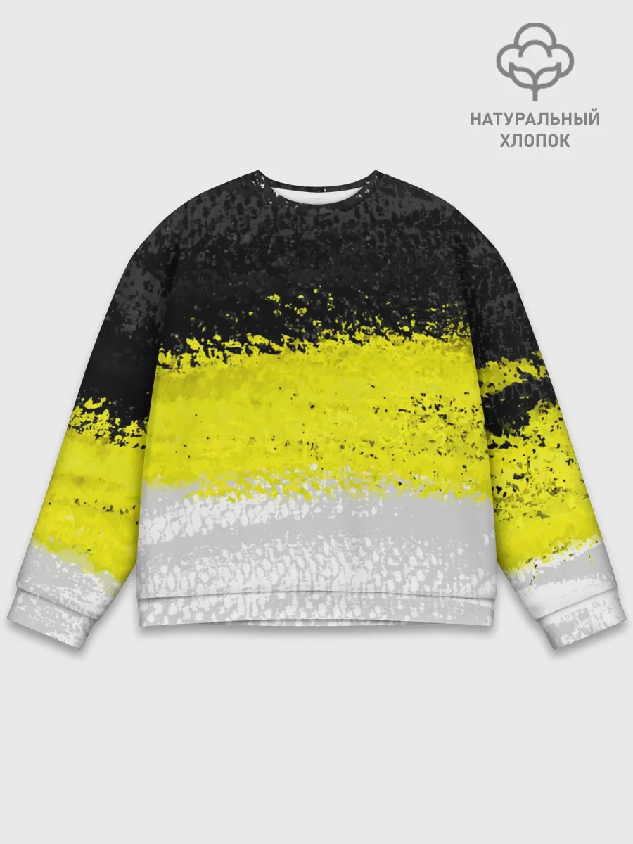 Мужской свитшот базовый / Имперский флаг России 1858года