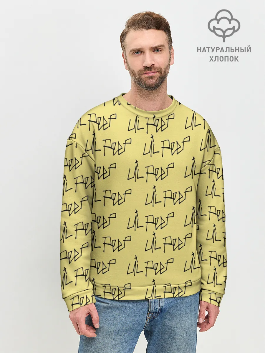 Мужской свитшот базовый / LiL PEEP Pattern