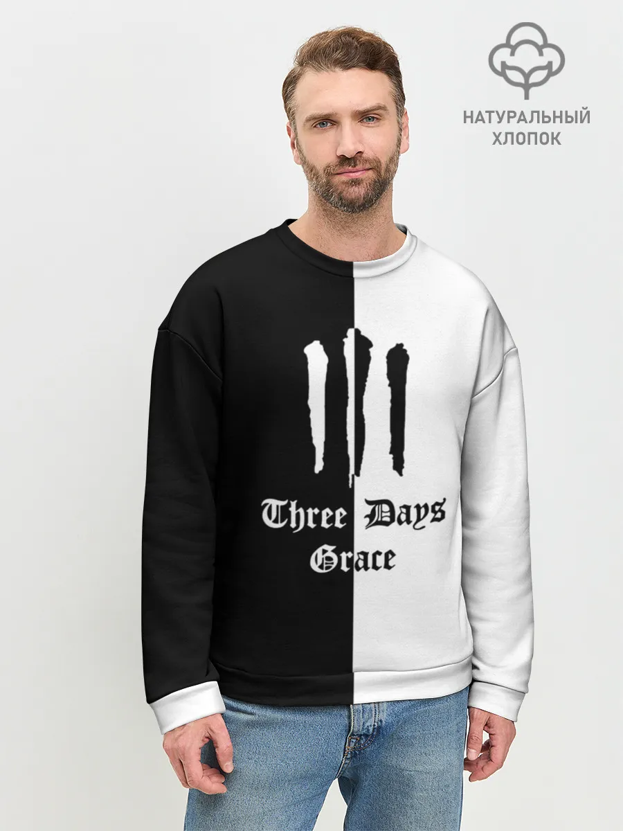 Мужской свитшот базовый / Three Days Grace