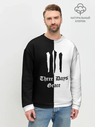 Мужской свитшот базовый / Three Days Grace