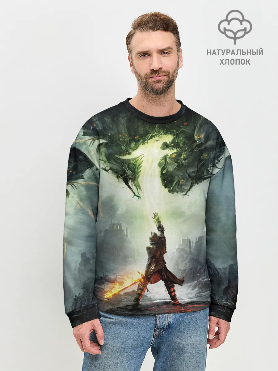 Мужской свитшот базовый / Dragon Age: Inquisition