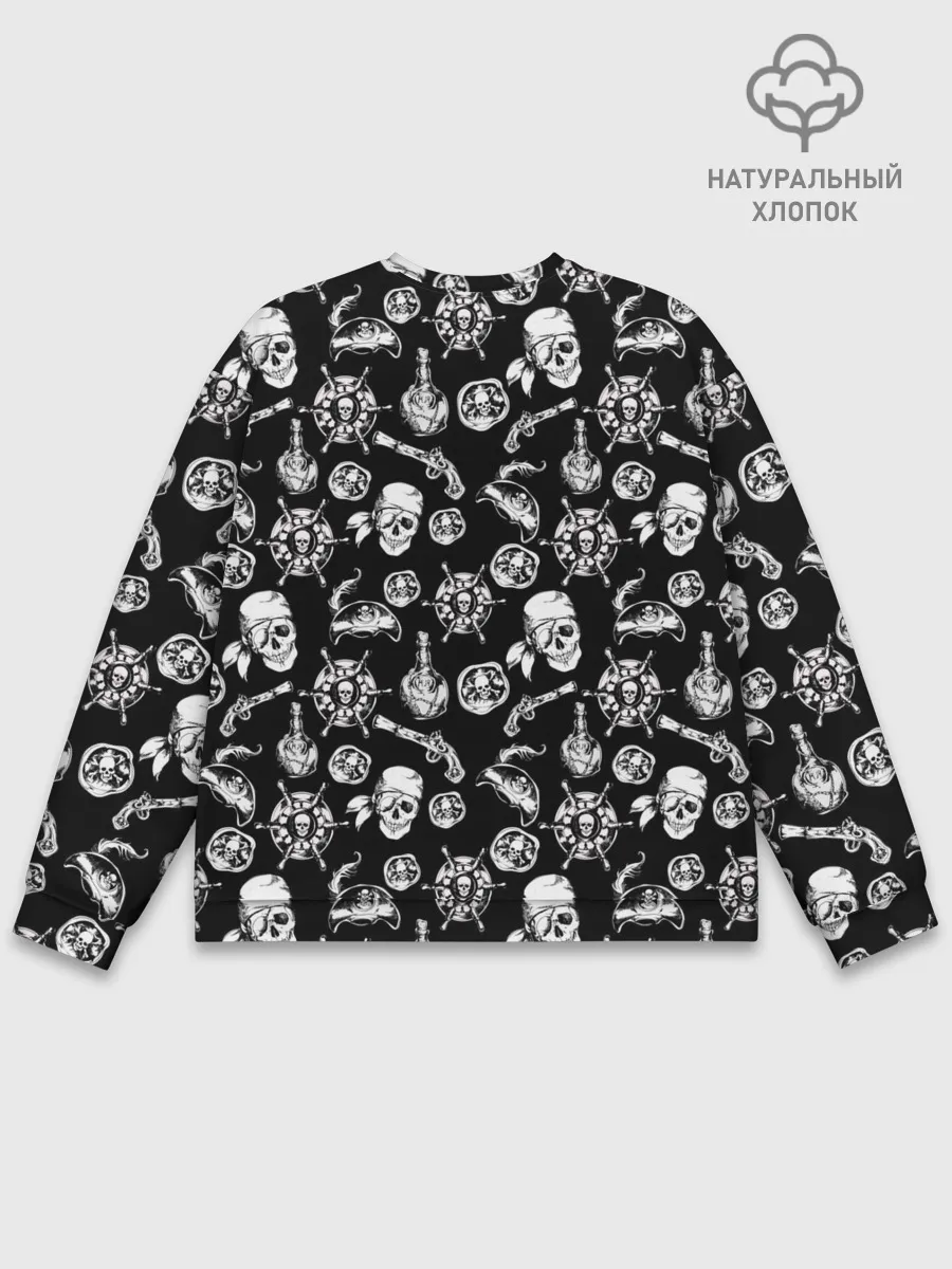 Мужской свитшот базовый / Pirates Pattern