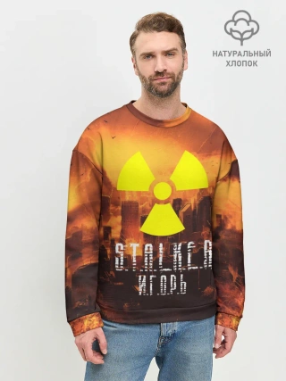 Мужской свитшот базовый / S.T.A.L.K.E.R Игорь