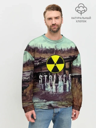 Мужской свитшот базовый / S.T.A.L.K.E.R КОЛЯ