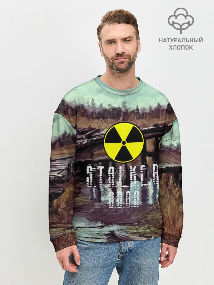 Мужской свитшот базовый / S.T.A.L.K.E.R ВОВА