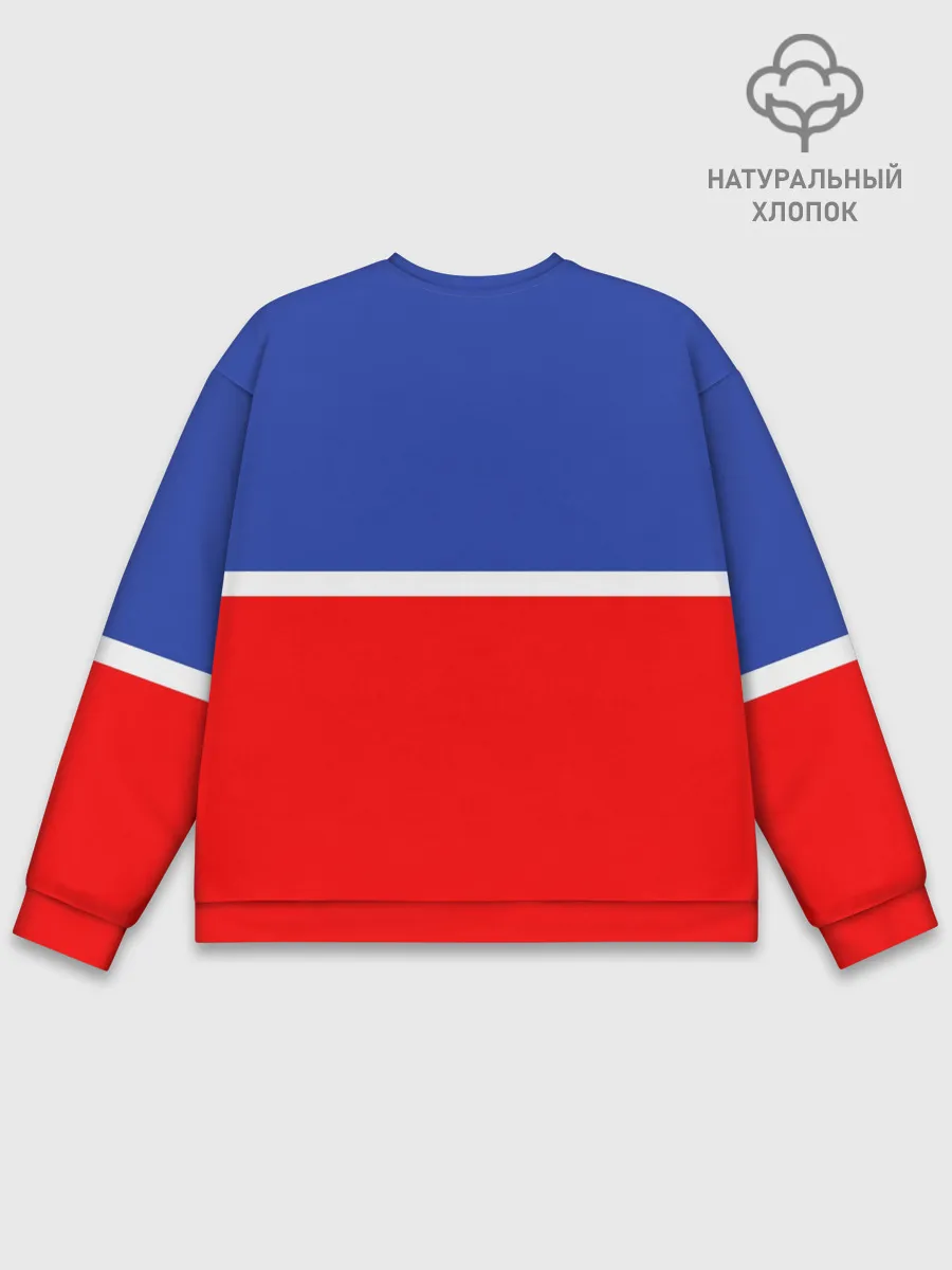 Мужской свитшот базовый / Хоккеист Илья