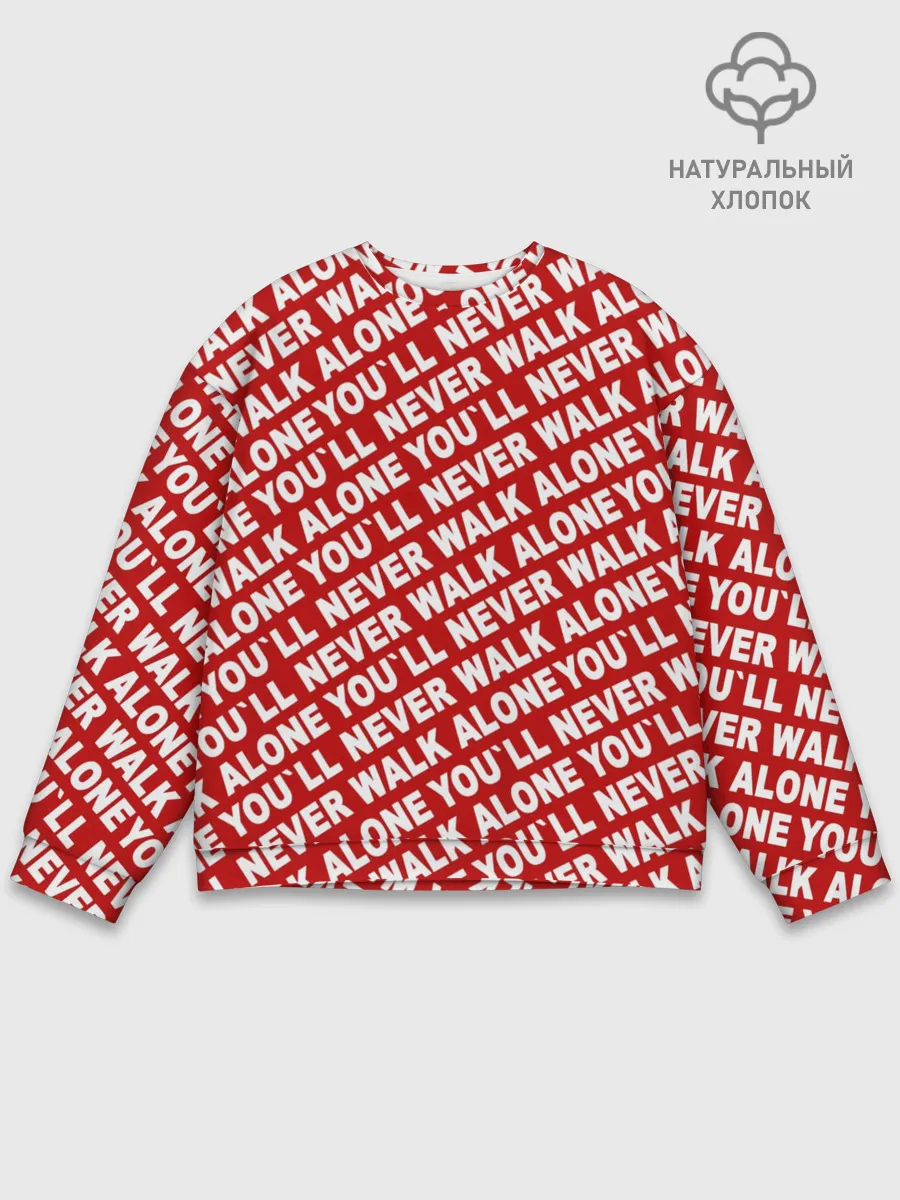 Мужской свитшот базовый / YNWA красный