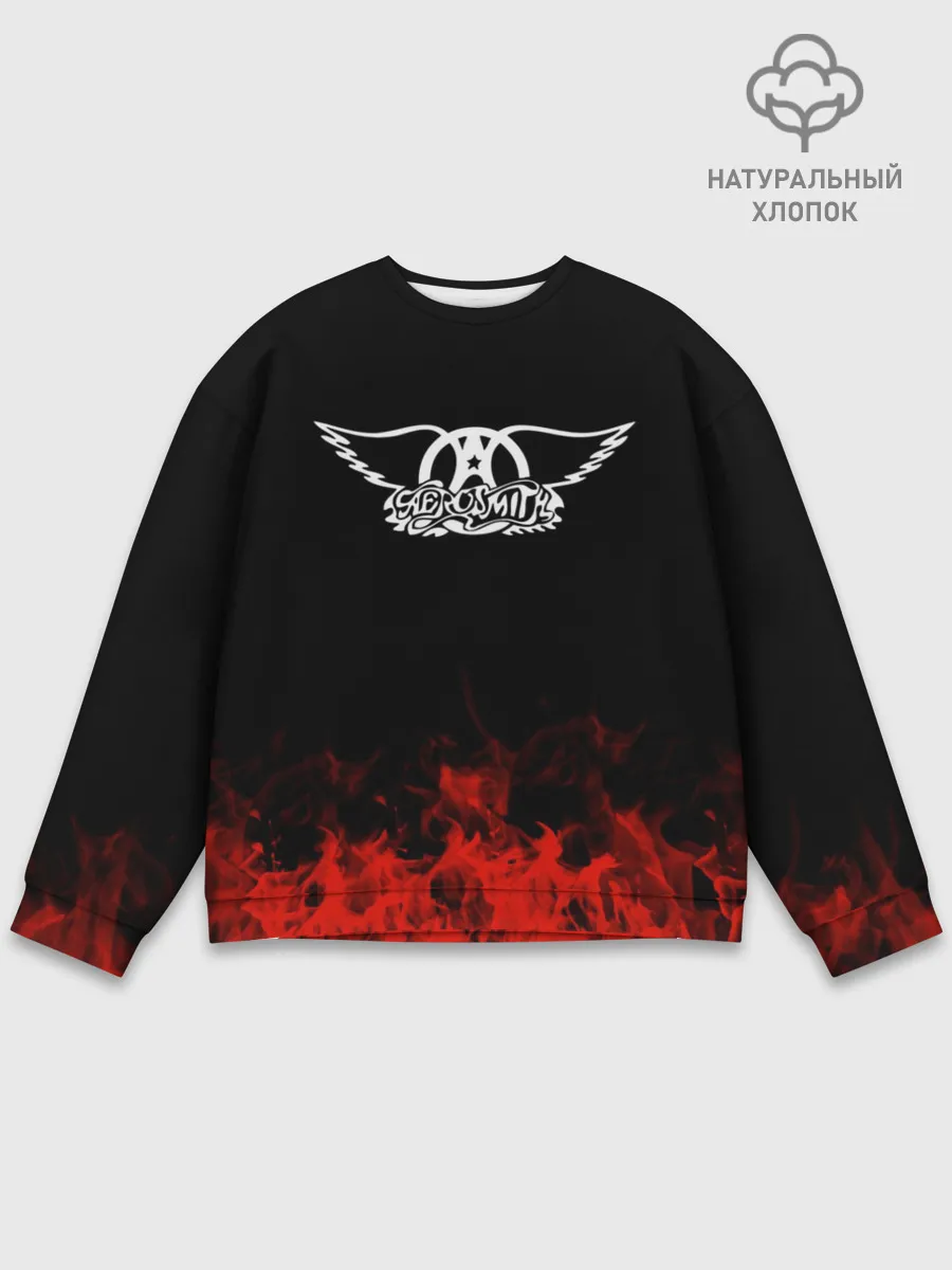 Мужской свитшот базовый / Aerosmith