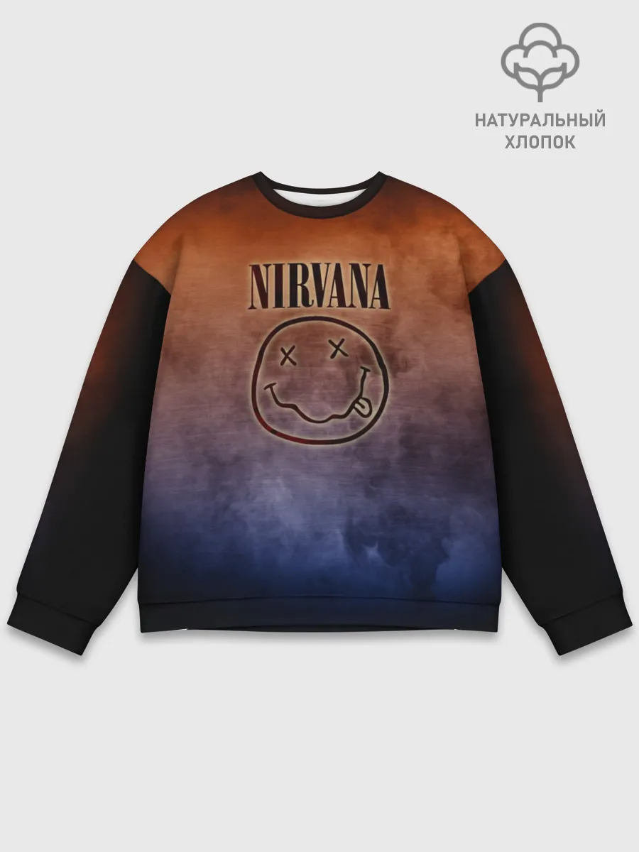 Мужской свитшот базовый / Nirvana