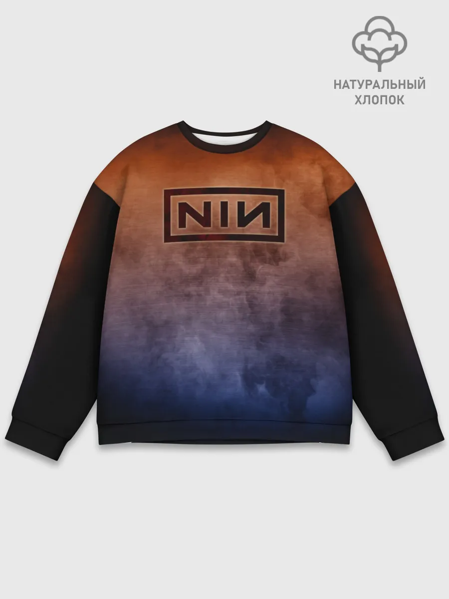 Мужской свитшот базовый / Nine Inch Nails