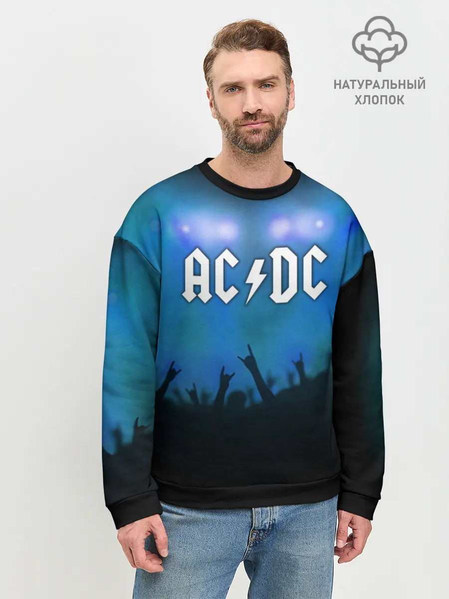 Мужской свитшот базовый / AC/DC