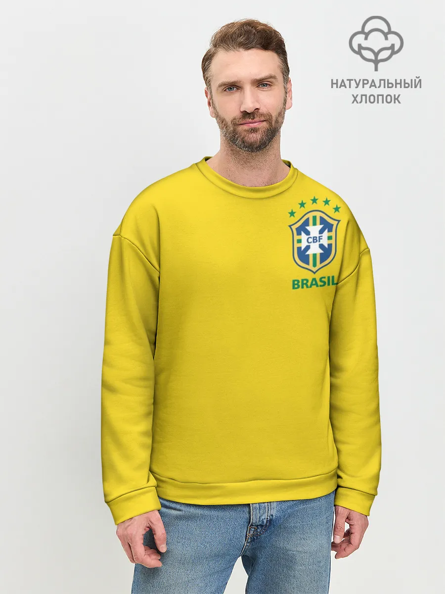 Мужской свитшот базовый / Бразилия, форма