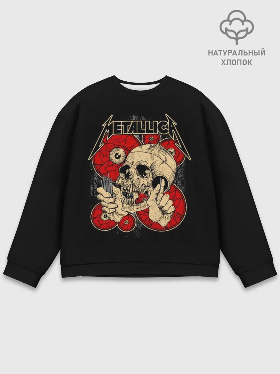 Мужской свитшот базовый / Metallica