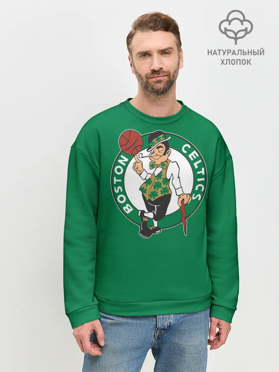 Мужской свитшот базовый / Boston Celtics