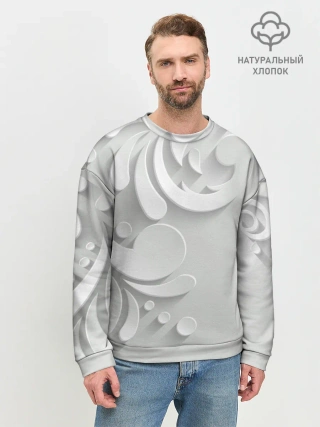 Мужской свитшот базовый / Нежность и страсть