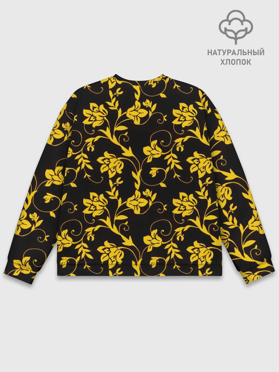 Мужской свитшот базовый / Nirvana узоры