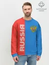 Мужской свитшот базовый / RUSSIA