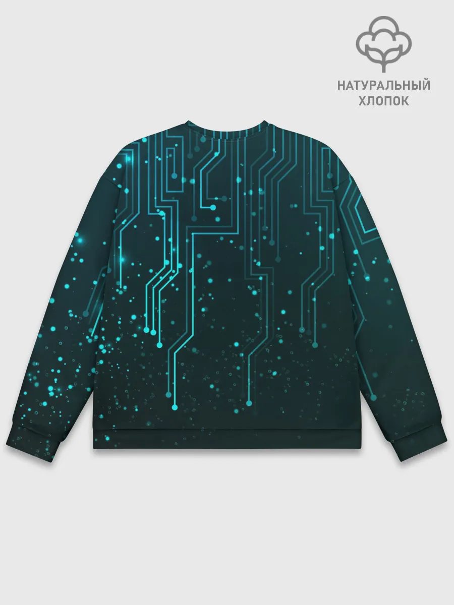 Мужской свитшот базовый / В стиле Трон новое поколения