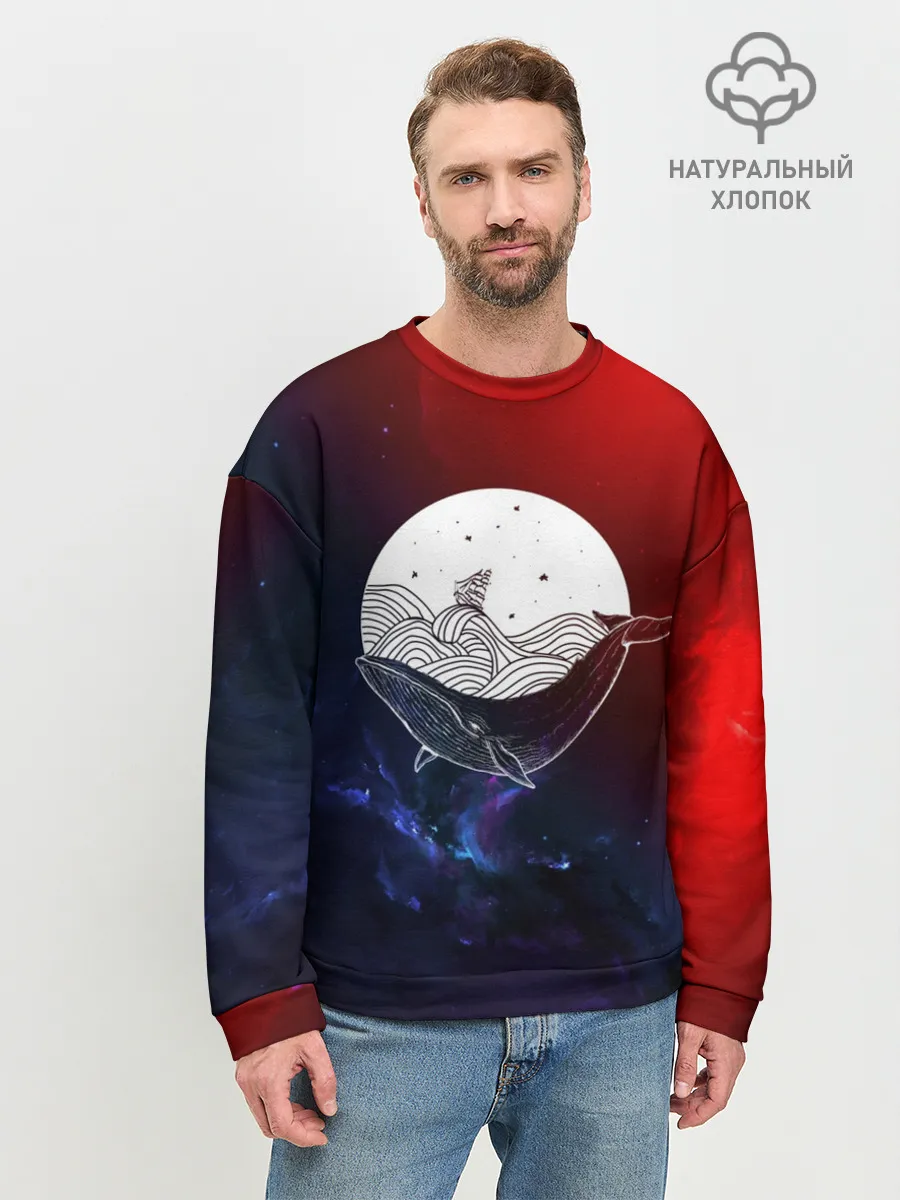 Мужской свитшот базовый / Кит