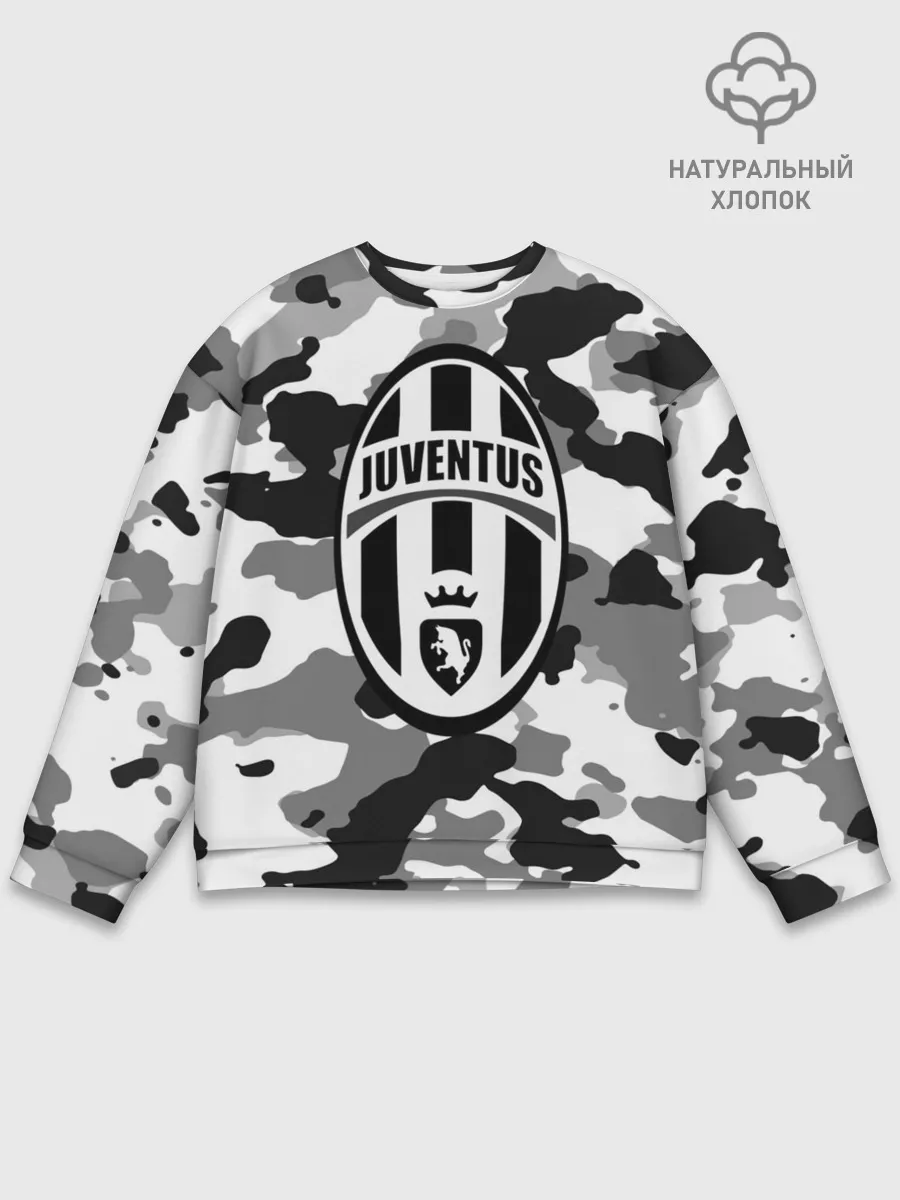 Мужской свитшот базовый / FC Juventus Camouflage