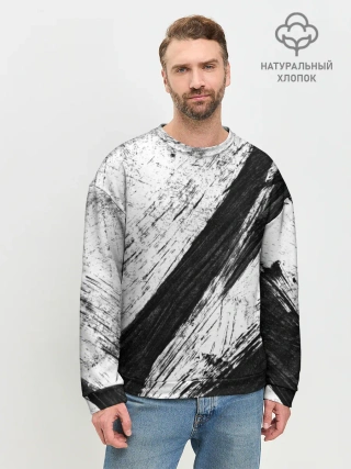 Мужской свитшот базовый / просто краски