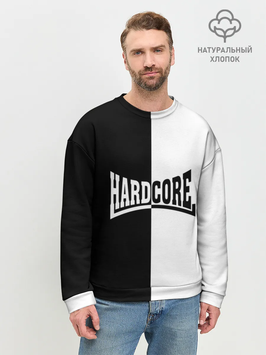 Мужской свитшот базовый / Hardcore