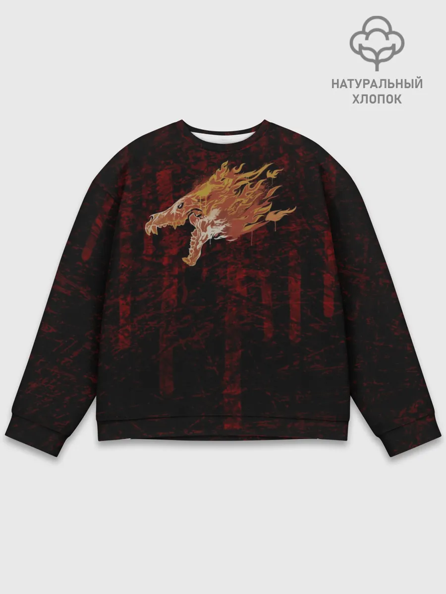 Мужской свитшот базовый / cs:go - Howling dawn