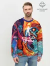 Мужской свитшот базовый / Артём в стиле CS GO