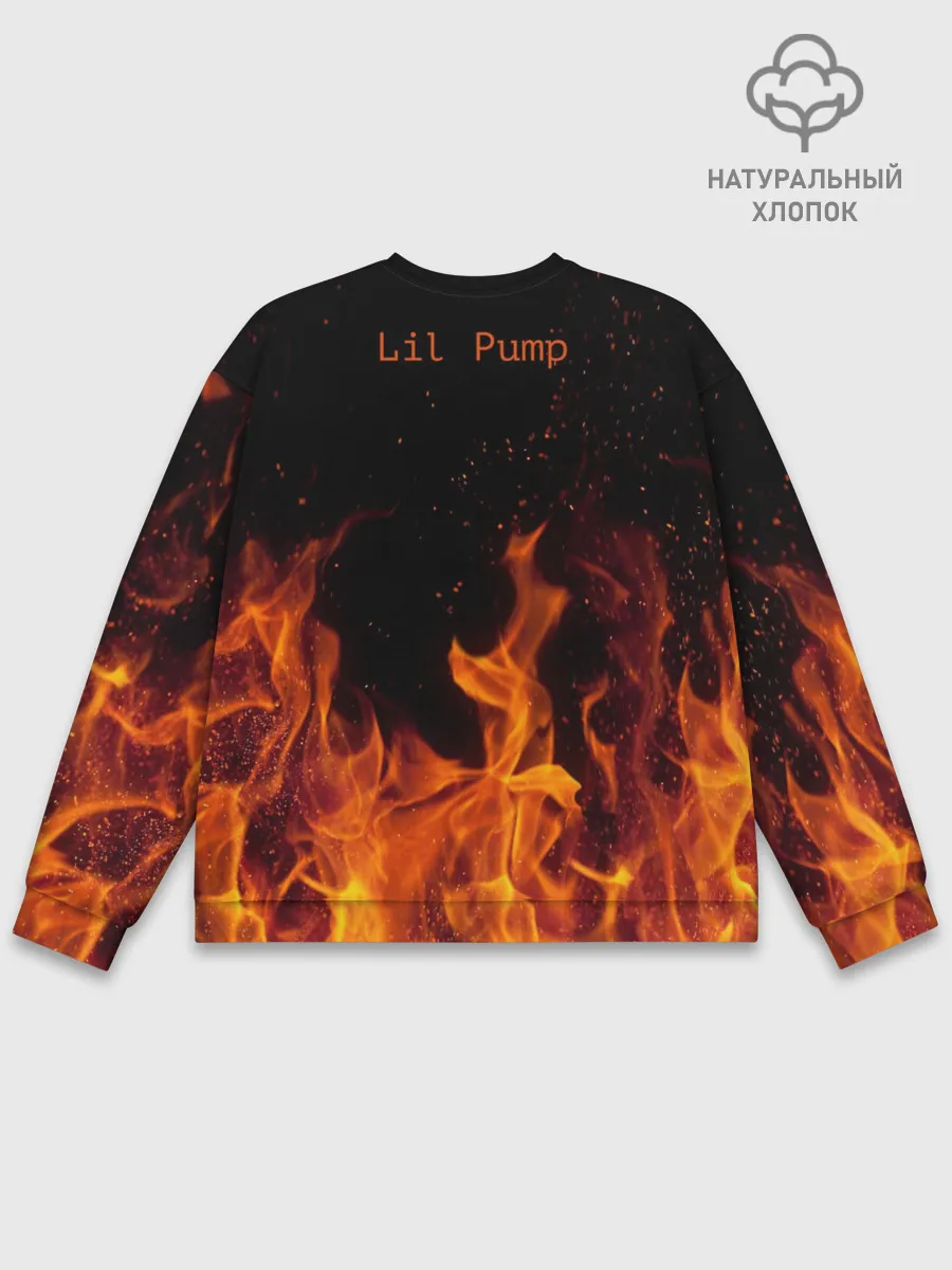 Мужской свитшот базовый / Lil Pump - 103