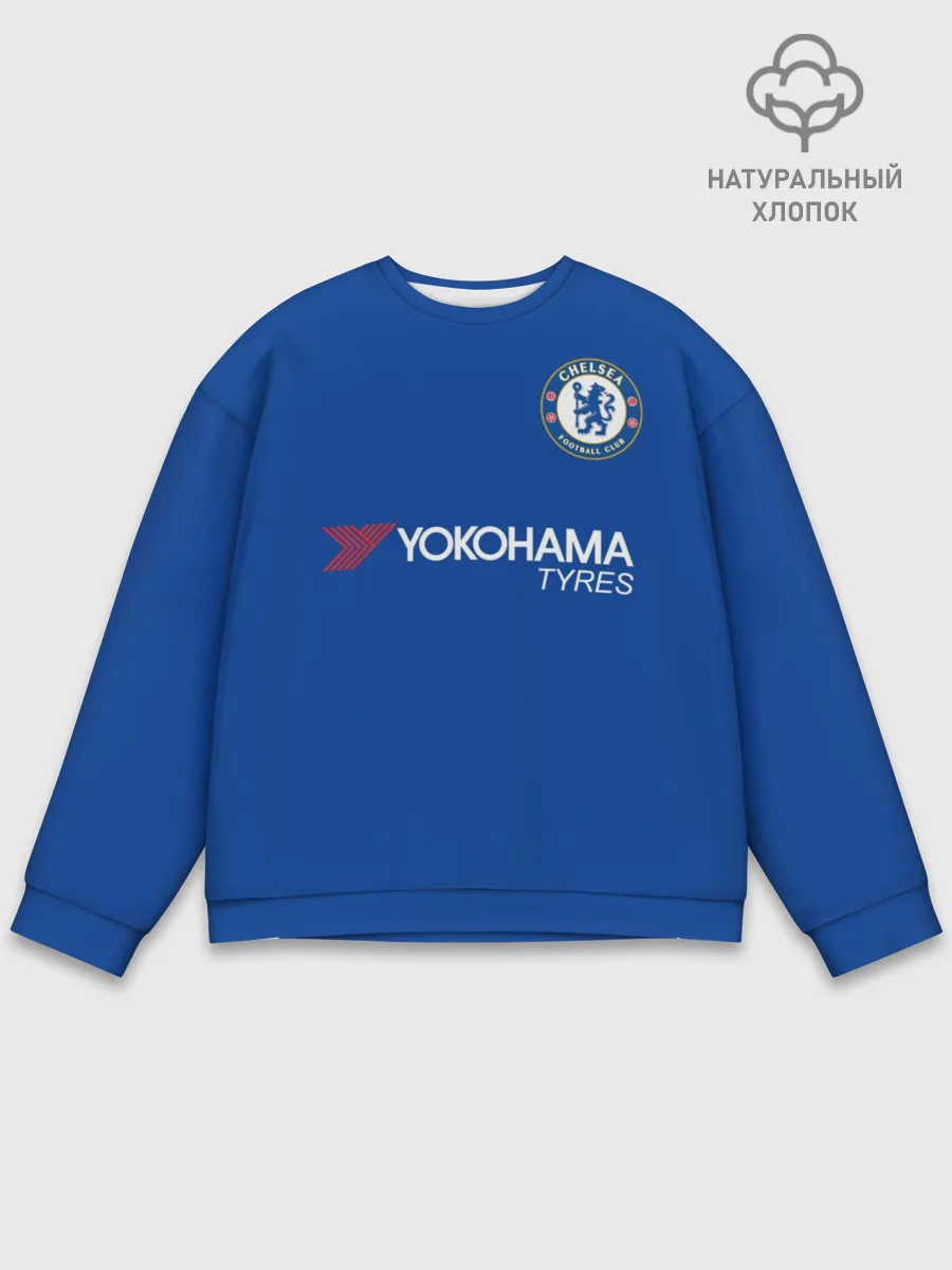 Мужской свитшот базовый / Форма Дидье Дрогба