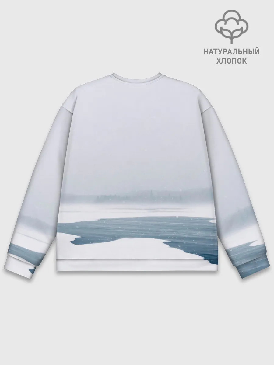 Мужской свитшот базовый / Сибирь