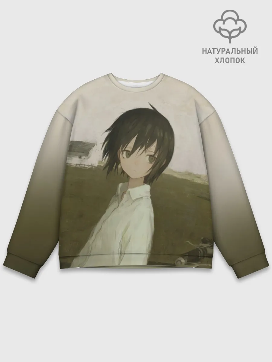 Мужской свитшот базовый / Масло