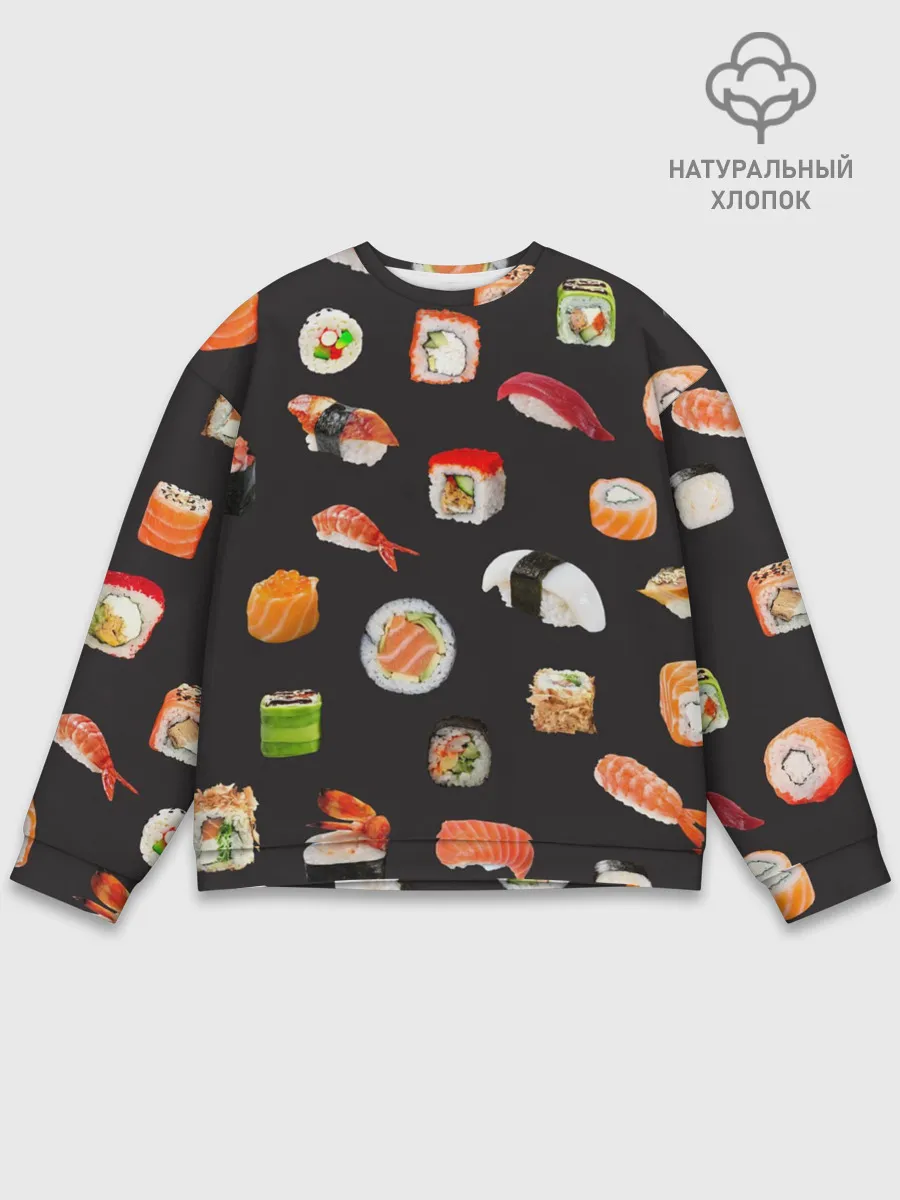 Мужской свитшот базовый / Суши