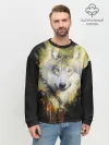 Мужской свитшот базовый / Волк