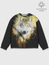 Мужской свитшот базовый / Волк