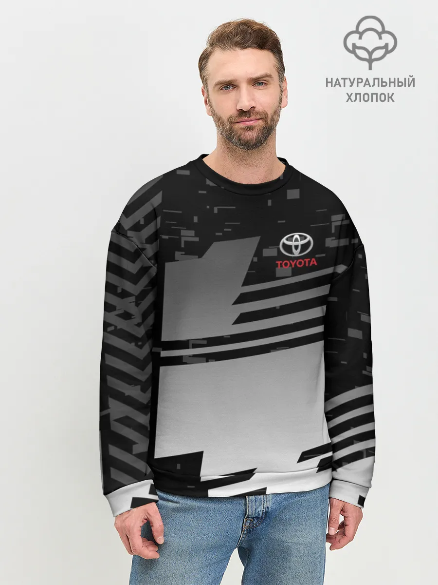 Мужской свитшот базовый / TOYOTA SPORT