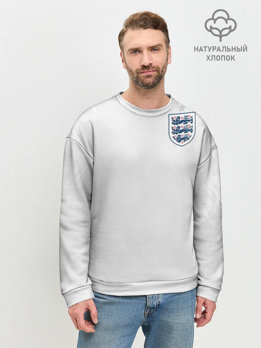 Мужской свитшот базовый / England home WC 2018